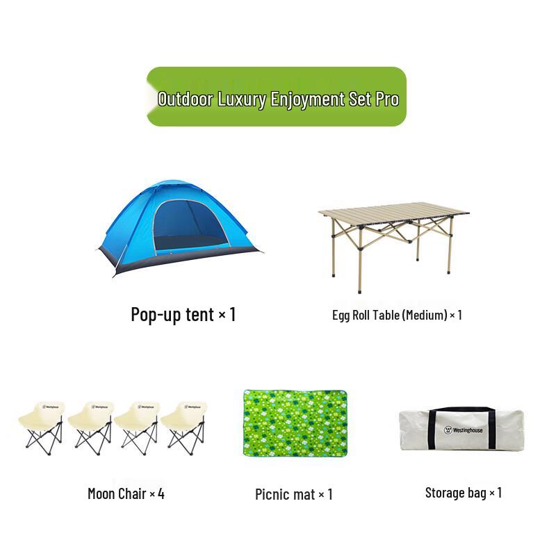 Westinghouse Pro Outdoor Folding Picnic Set