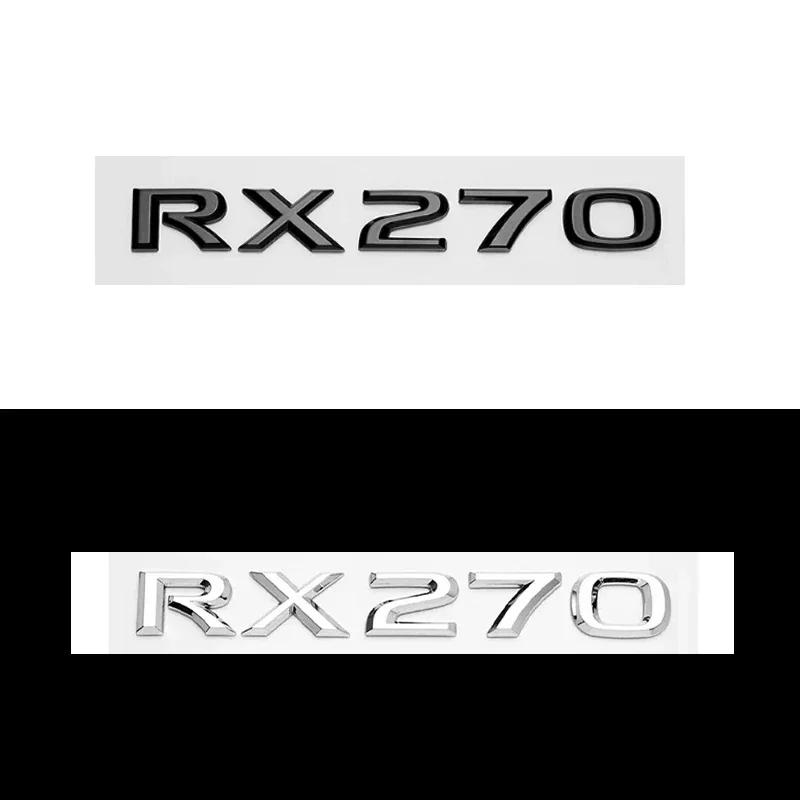 for LEXUS Same as the original car Letter Badge Logo 3D ABS Car Trunk Rear Sticker for LEXUS NX ES LX IS CT RX GS SL LS