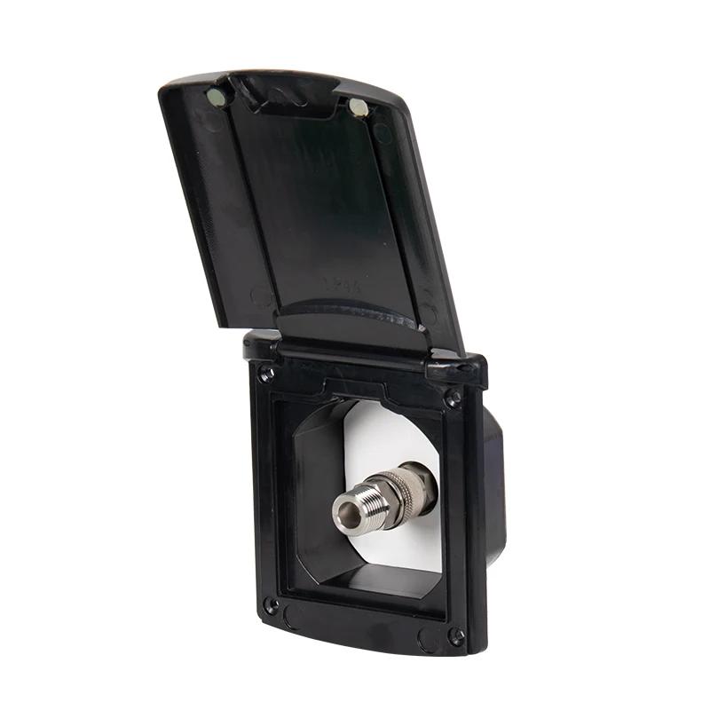 

Gravity Fresh Water Fill Filter - Lockable & Durable for RV/Boat/Camper/Trailer/Caravan чорний