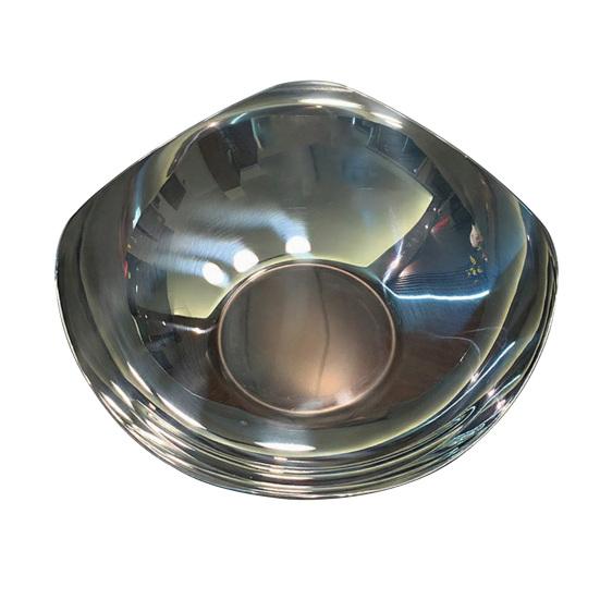Salad Bowl 304 Stainless Steel Food Grade Large Capacity Smooth Surface Scratch Resistant Fruit Candy Snack Storage