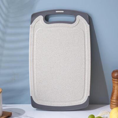 ZISIZ Double-Sided Wheat Straw Chopping Board