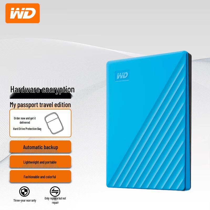 WD My Passport Encrypted Portable External Hard Drive