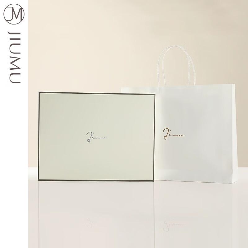 JIUMU Women's Pure Wool Knitted Scarf