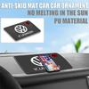 T301pcs PVC Car Dashboard Non Slip Mat Phone Holder Anti-Slip Silicone Mat Valve Cap For VW Jetta Golf  CC Beetle GTI Volkswagen B6