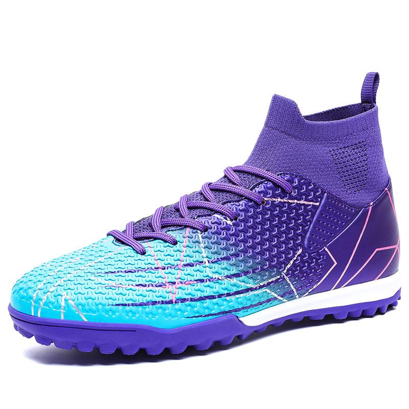 Men Football Shoes Grass Adult TF/FG Anti Slip Breathe Soccer Cleats Youth Outdoor Sports Original Men's Society Football Boot