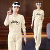 Women's Autumn 2025 Stylish Casual Sportswear Set: Age-Reducing Hoodie & Slimming Wide-Leg Pants.