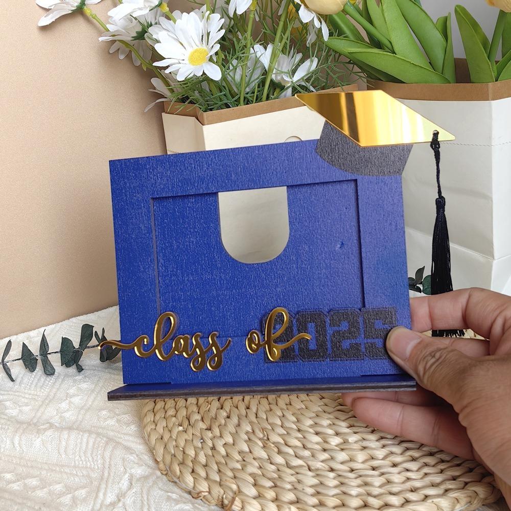Festival Wooden Picture Frame Stand Graduation Season Picture Display Stand  Classmates