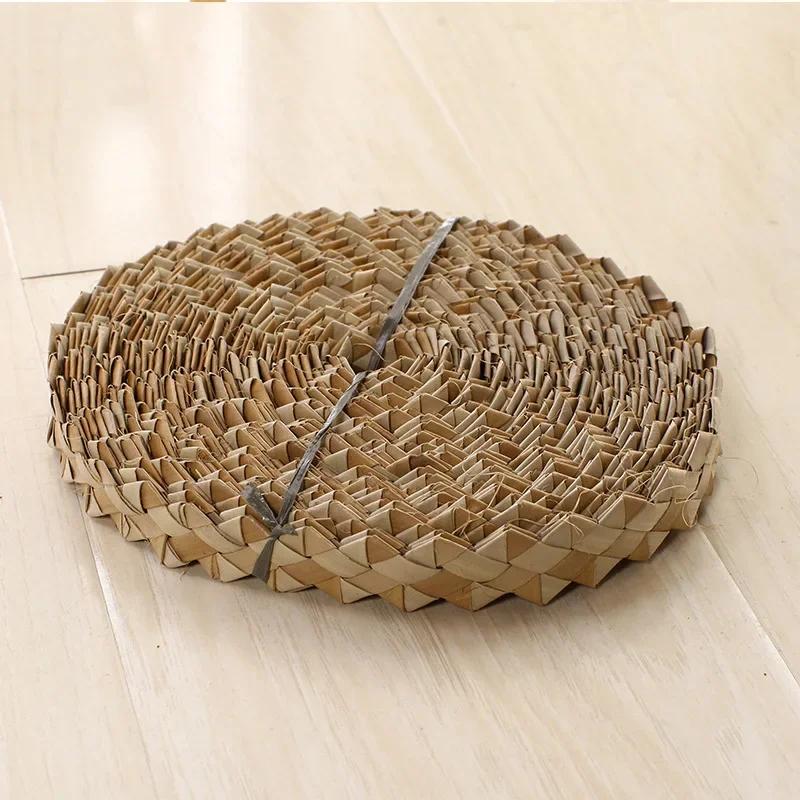 DIY Special for Hats Materials Sunflower Grass Braided Plants Palm Leaf Crafts Household Items Straw Rope Craft Materials Straw