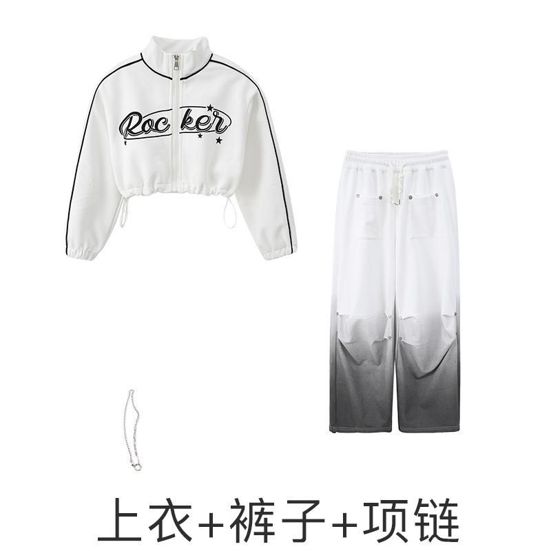 Jazz Dance Costumes Girls Jazz Korean Version Catwalk Costumes Street Dance Children Trendy Costumes Hiphop Suit Autumn
