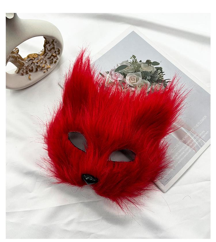 Weihnachts-Cosplay-Set: Niedliche Bärenpfoten-Handschuhe & Plüsch Waschbär Halbmaske