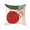 Luxury Home Decor Pillowcase Living Room Sofa Cushion Cover Geometric Leaves Plant Landscape Decorative Pillowcase