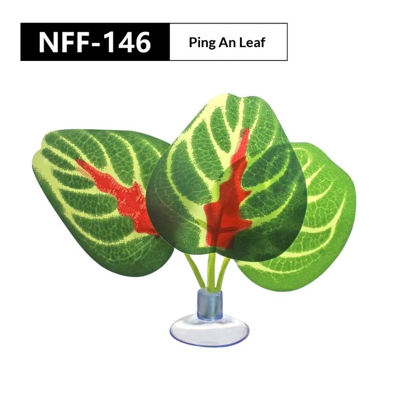 Reptile Habitat Artificial Climbing Leaf Plant Rest Bed for Fish Tank Lizard Snake Turtle Spawning Breeding Decor
