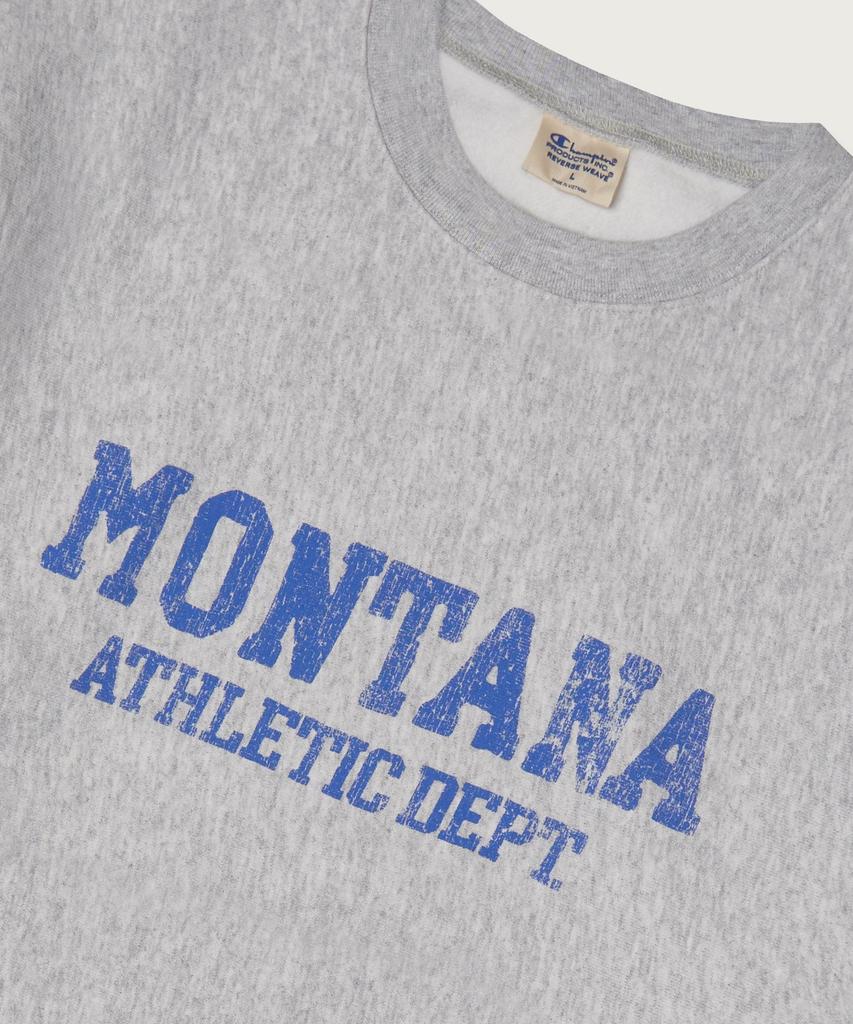 CHAMPION Reverse Weave Loose Fit College Sweatshirt Light Grey