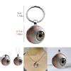 Blutunterlaufenes Auge 2D Runde Glasanhänger Schmuck Für Freunde Und Bürogeschenke