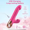 APP Teleskop-Saugvibrator Starkes Ohrfeigendes weibliches Spielzeug Tragbarer G-Punkt-Klitorisstimulator Weiblicher Klitoris-Masturbator Dildo-Sexspielzeug