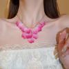 Collana con Perline per Clavicola Resort Bohemien - Accessorio di Moda di Lusso Leggero di Alta Gamma