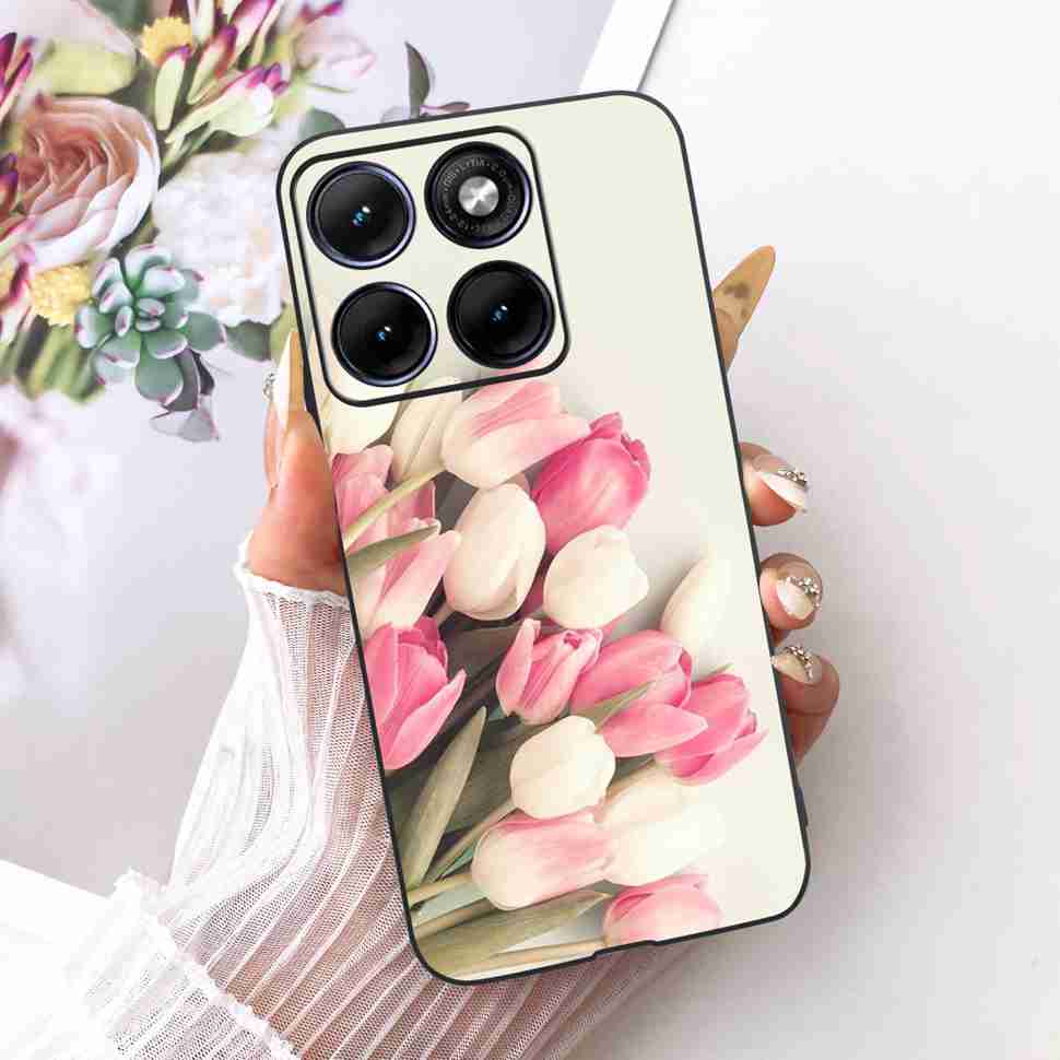 For Motorola Edge 70 Fusion 5G Case Cartoon Cat Panda TPU Black Cover For XT2605-1 XT2605-2 XT2605-4 Soft Silicone Phone Cases