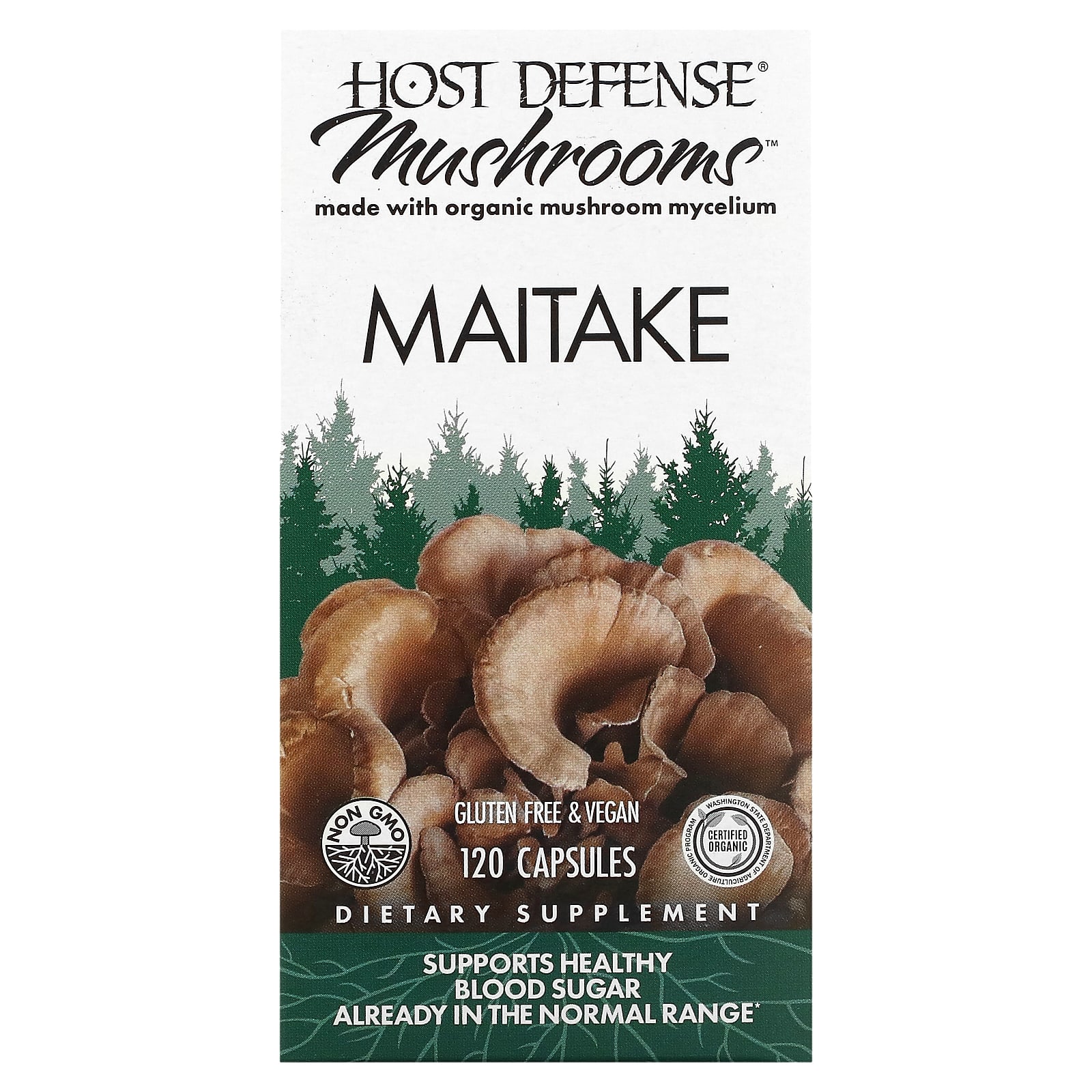 

Mushroom, Mushroom, 120 capsules (0.5 g per capsule)