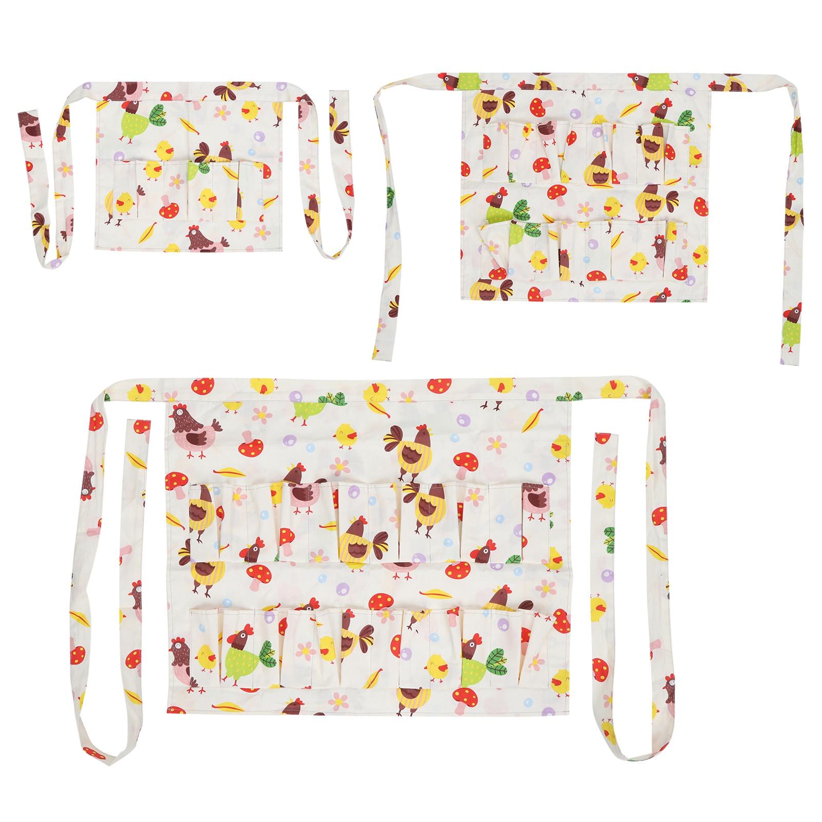 

Защитный фартук для сбора яиц с несколькими карманами Фартук для сбора куриных яиц