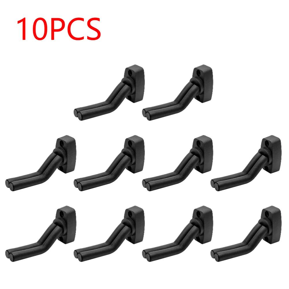 10-1PCS Guitar Holder Wall Mount Stand Parts and Accessories Home Instrument Display Guitars Hook Wall Hangers Guitar Picks