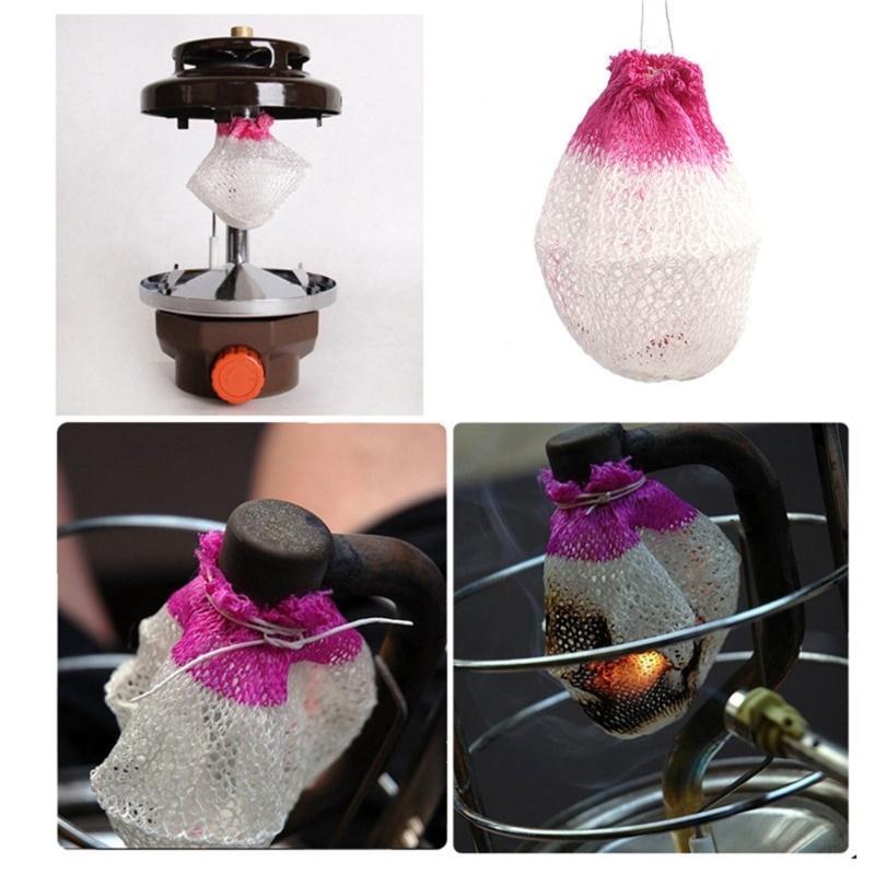 Set of 10 Portable Outdoor Lamp Screen Insect Barrier with Tear Resistant Meshes Texture Outdoor Light Protectors