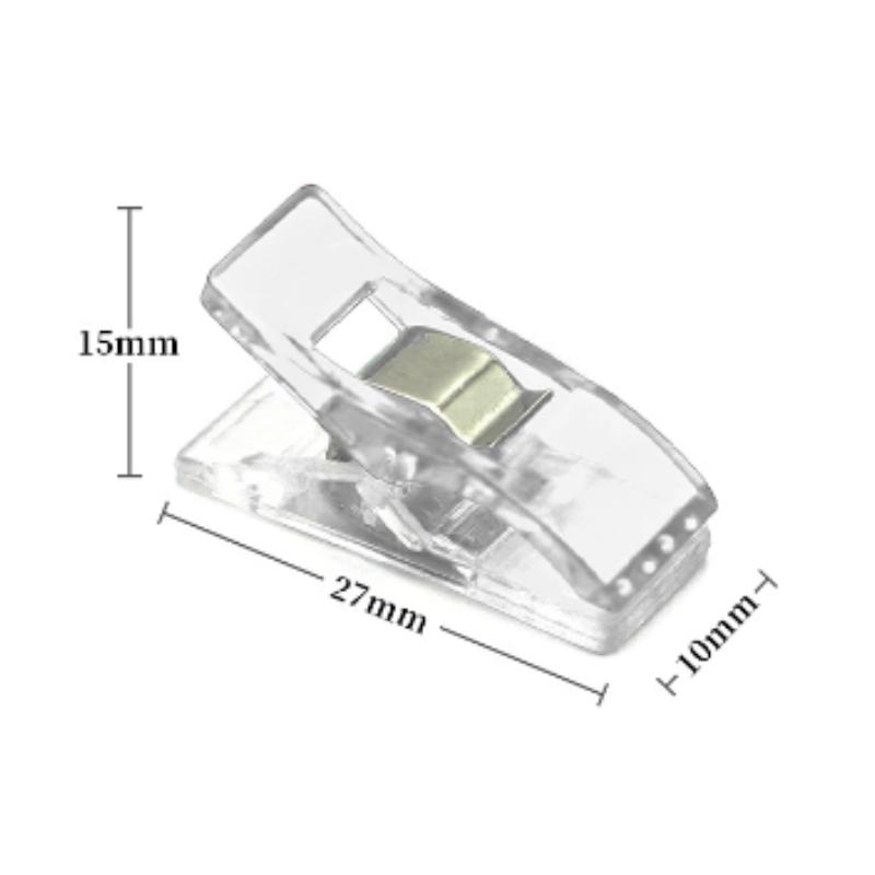 

5-20Pcs Sewing Clips Multipurpose Plastic Craft Quilting Binding Clips Crocheting Knitting Safety Clamps DIY Sewing Accessories 5Pcs прозрачный