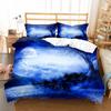 Moon Night Tree Duvet Cover Set Beautiful Landscape Pattern Polyester Comforter Cover with Pillowcase for Men Women Bedding Set
