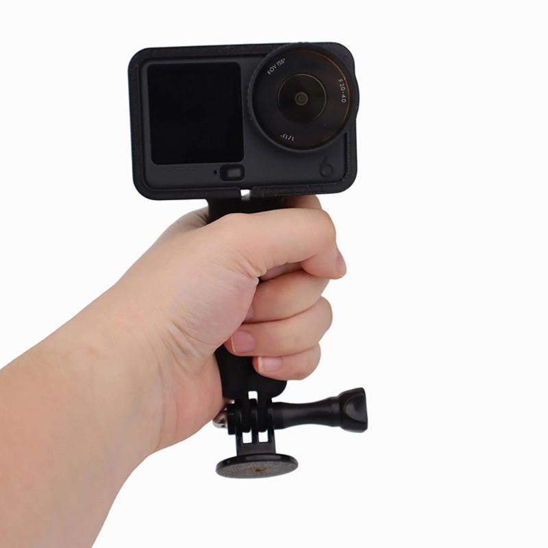 Expandable Bracket for Action 6 Camera Lightweight Design Ergonomic Handle for Easy Handling Accessory Attachment