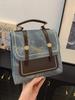 Korean Retro Large Capacity College-Style Crossbody Handbag Backpack (2025)