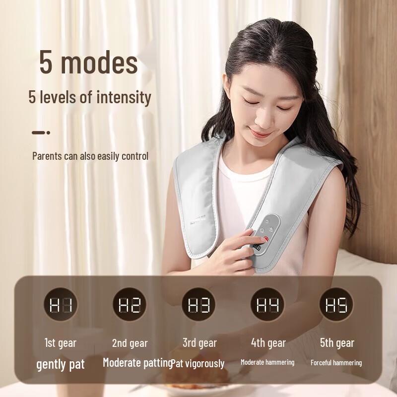 3D Hammering Neck and Shoulder Massager CN Plug (adapter Included)