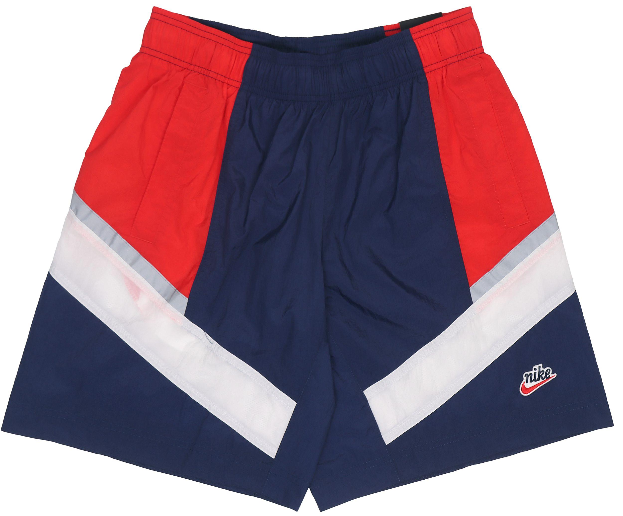 Nike Casual Shorts Men s Dark Navy Blue/Pepper Red/White Moderate CU4437-410 M