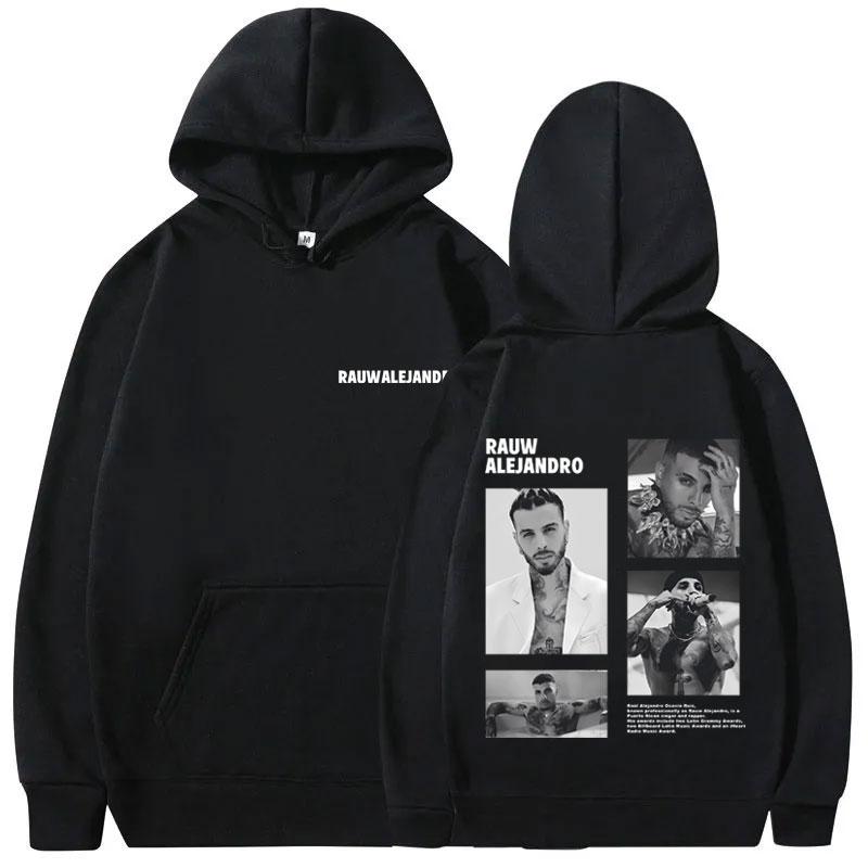 Singer Rauw Alejandro Todo De Ti Album Print Hoodie Man Fashion Vintage Streetwear Men Hip Hop Oversized Sweatshirt Male Hoodies