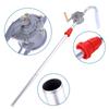 Aluminum alloy rotary hand-operated drum pump; drum pump for dispensing diesel; drum-type pump; manual oil pump; rotary oil pump