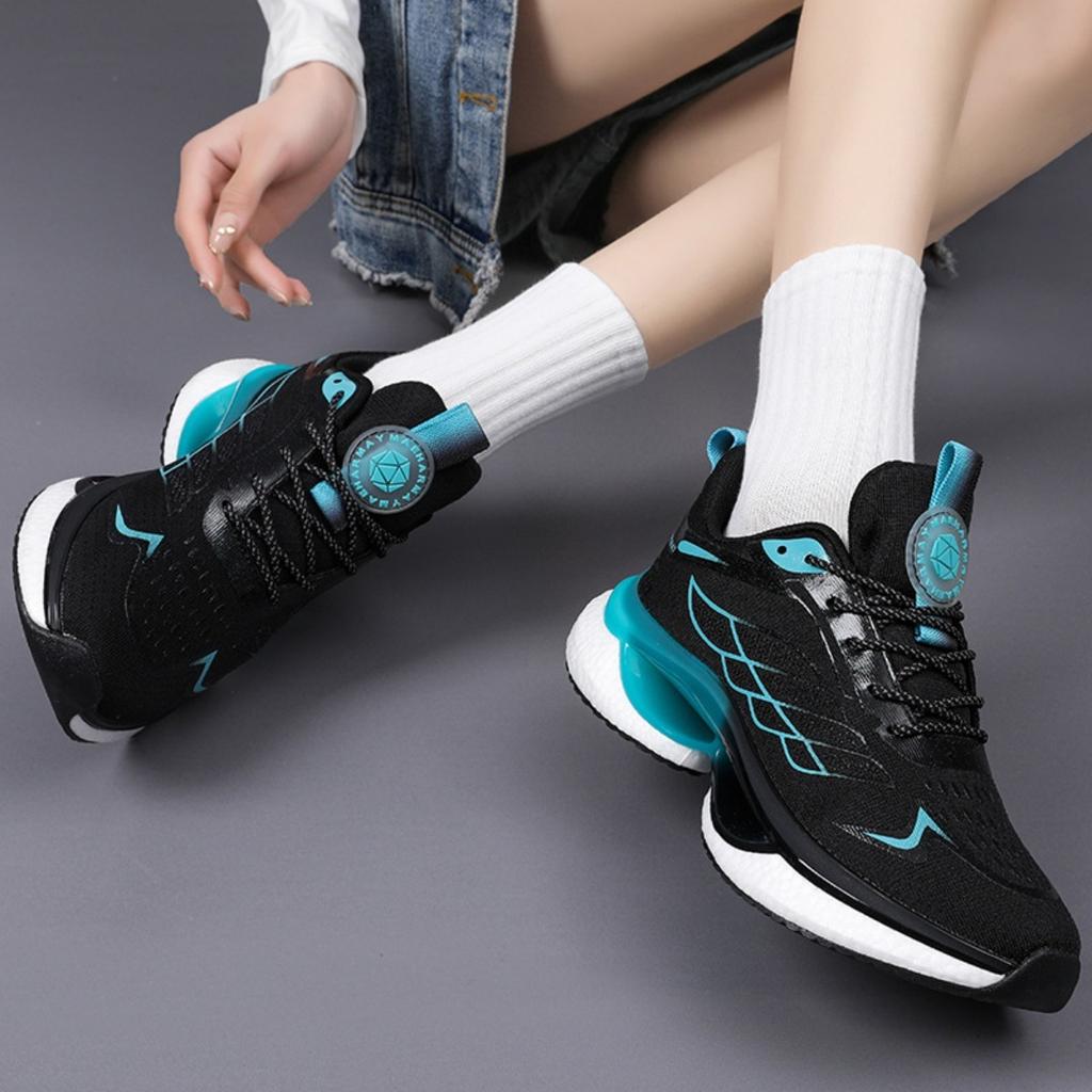 Módní ležérní sportovní obuv, šněrovací lehká běžecká obuv, prodyšná a pohodlná dámská obuv