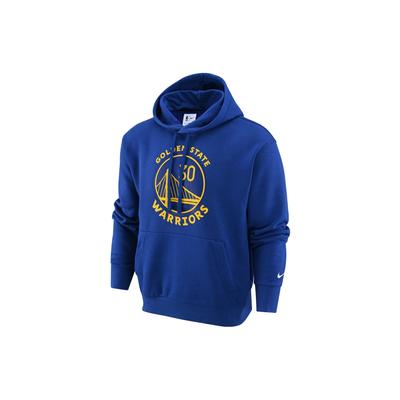 Nike NBA Letter Print Pattern Hoodie With Long Sleeves Men Tops Blue DB1213-496