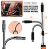 68 In1 Ratcheting Screwdriver Set with Rotating Ratcheting Handle Magnetic Screwdriver Bits Extension Bar for iPhone PC Bicycle.