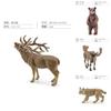 Simulation Luchs Hirsch Braunbär Pferd Kuh Eichhörnchen Wildtier Modell Ornament Für Naturdekor Sammler