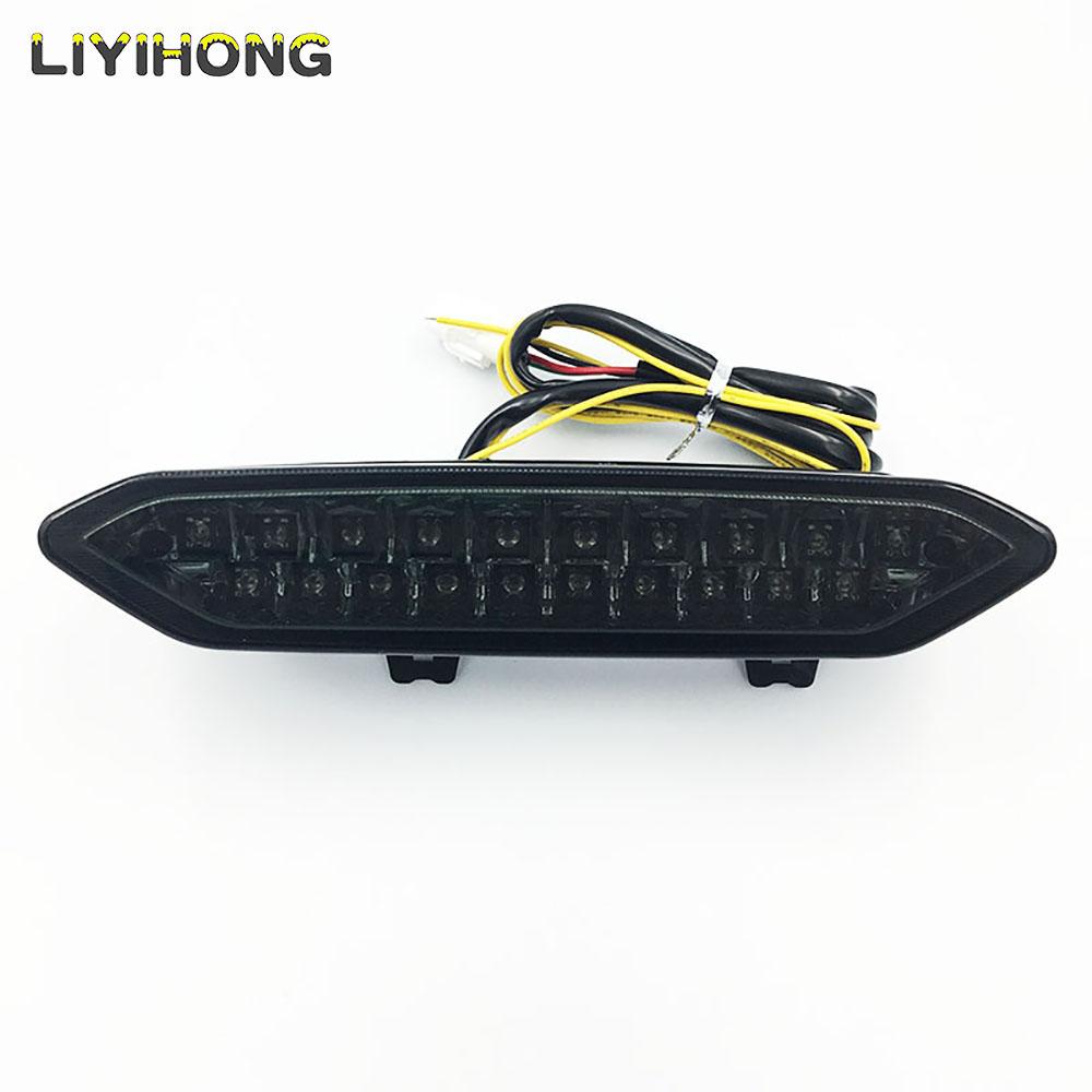 Motorcycle Rear Tail Light Brake Turn Signals Integrated For Yamaha YZF-R1 YZF R1 2002 2003 LED TailLight