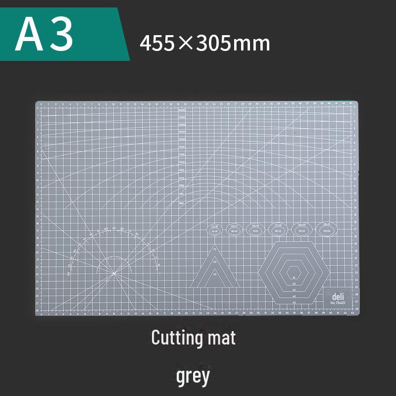 Deli 78400 Green PVC A4 High Strength Cutting Mouse Pad