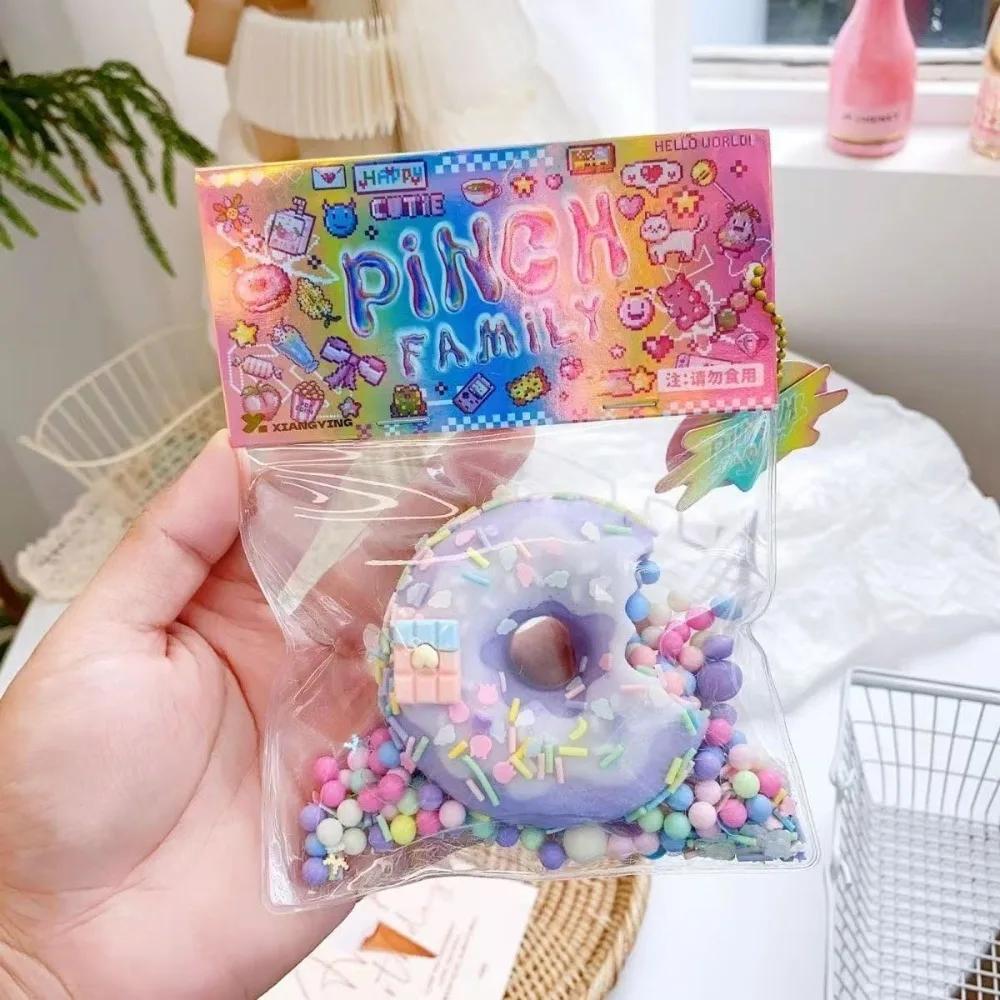 3pcs Taba Squishy Cake Doughnut Stress Relief Toy Extra Large Sensory Fidget Toys for Kids Adults Anxiety Relaxation Squeeze Gift