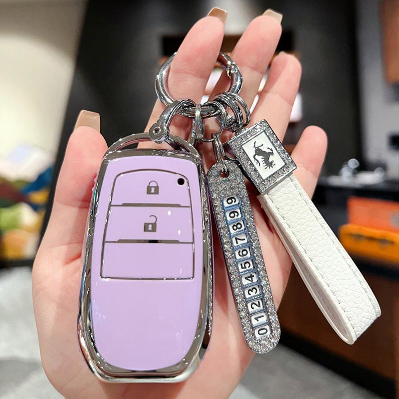 Applicable à la housse de clé Toyota Fenglanda Corolla Ruifang Lingfang 2023 Wesa Kuluze bz3 boucle de sac de voiture
