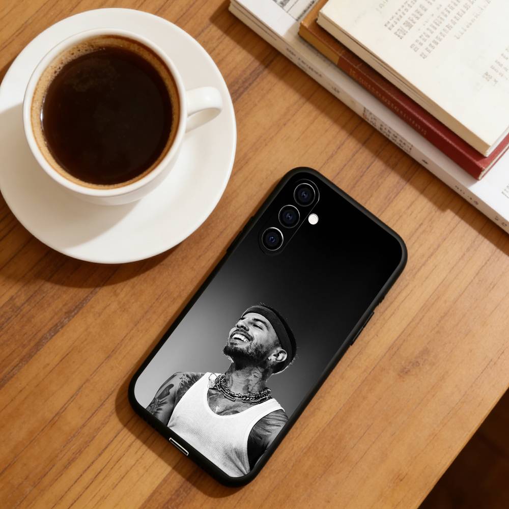 Singer R-Rauw Alejandro Phone Case For Samsung Galaxy A73,A72,A71,A70,A53,A52,A51,Others Soft Black Cover