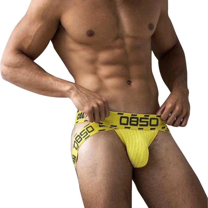 Men's Panties Jockstrap Men Underwear Gay Thong Man Briefs Underpants Slip Sexy Cotton Pouch Cuecas Thongs Homme G String