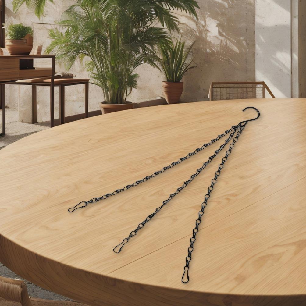 1pc Chain Basket Equipment Flower Pot For Plants Garden