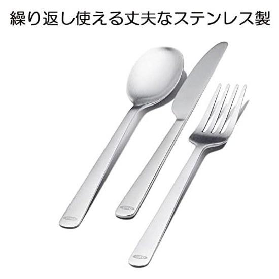 OXO Stainless Steel Cutlery Set Silver
