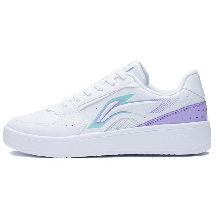 (WMNS) Li-Ning Xinghe White Lavender Women s AGCS254-4 EU 39