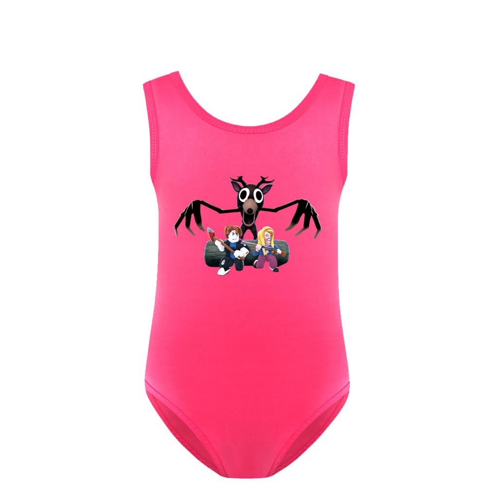 

Детский купальник с принтом 99 ночей в лесу , с оборками, цельный купальный боди 160cm