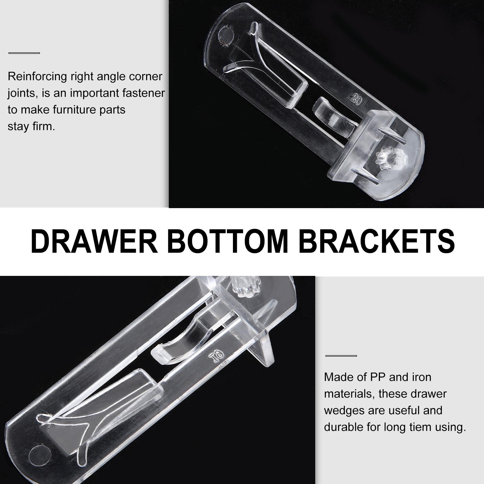 20Pcs Shelf Support Peg Plastic Locking Clips Heavy Duty Adjustable Cabinet Shelf Brackets Support Shelving Bracket Clips other
