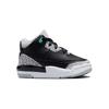 Air Jordan 3 Retro TD Green Glow Baby Sneakers Black Wolf-Grey White DM0968-031
