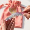 Pince à Cheveux Paillettes Forme Queue de Poisson Clip Cheveux Arrière Tête Dents Antidérapantes Forte Tenue Pince Cheveux Douche Utilisation Polyvalente Accessoire Cheveux
